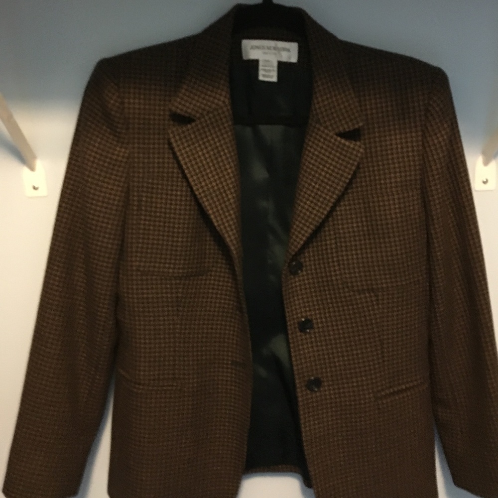 Herringbone Patterned Jacket - image 1